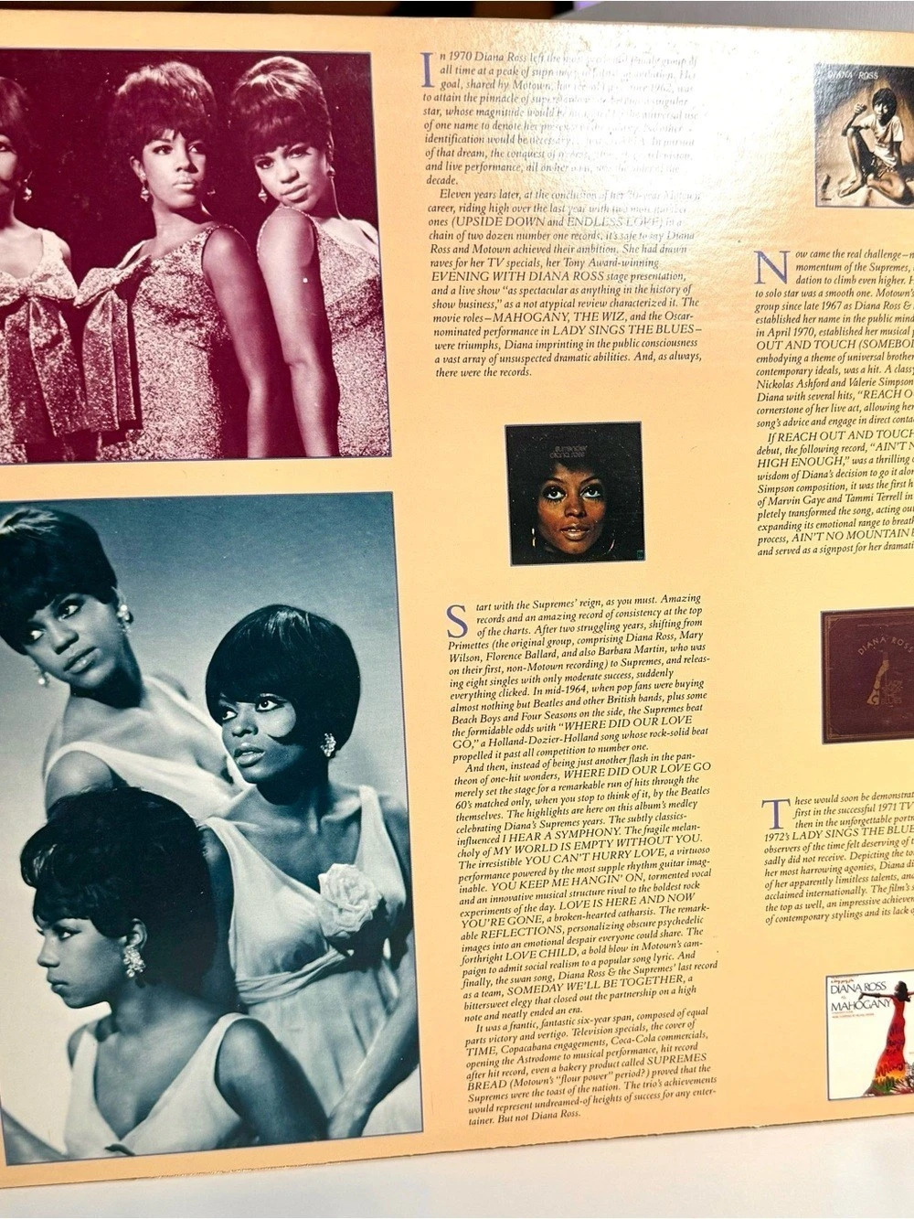 Motown All the Great Hits Vinyl Record Black & Yellow - Picture 4 of 7